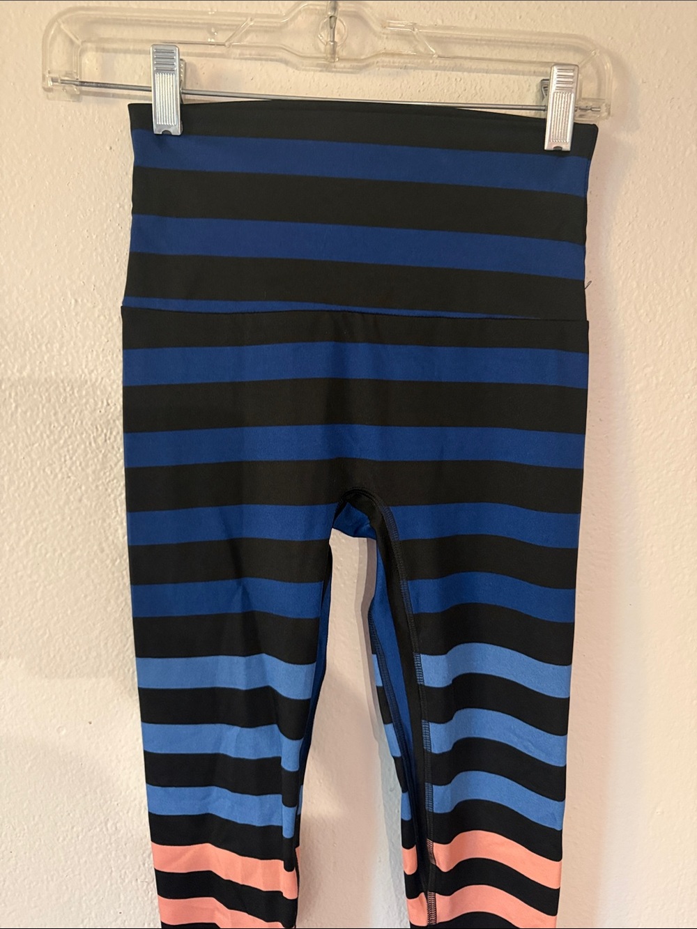 K-deer striped leggings ankle made in USA